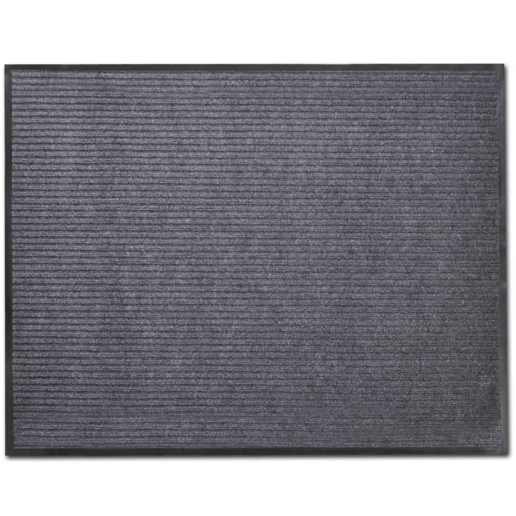 Gray PVC Door Mat 3' 9" x 5' 9"