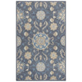 Rizzy Home Alora Decor Cascade 5' X 8' Floral Dk Gray/Blue Gray/Tan/Coco/Gray Area Rug