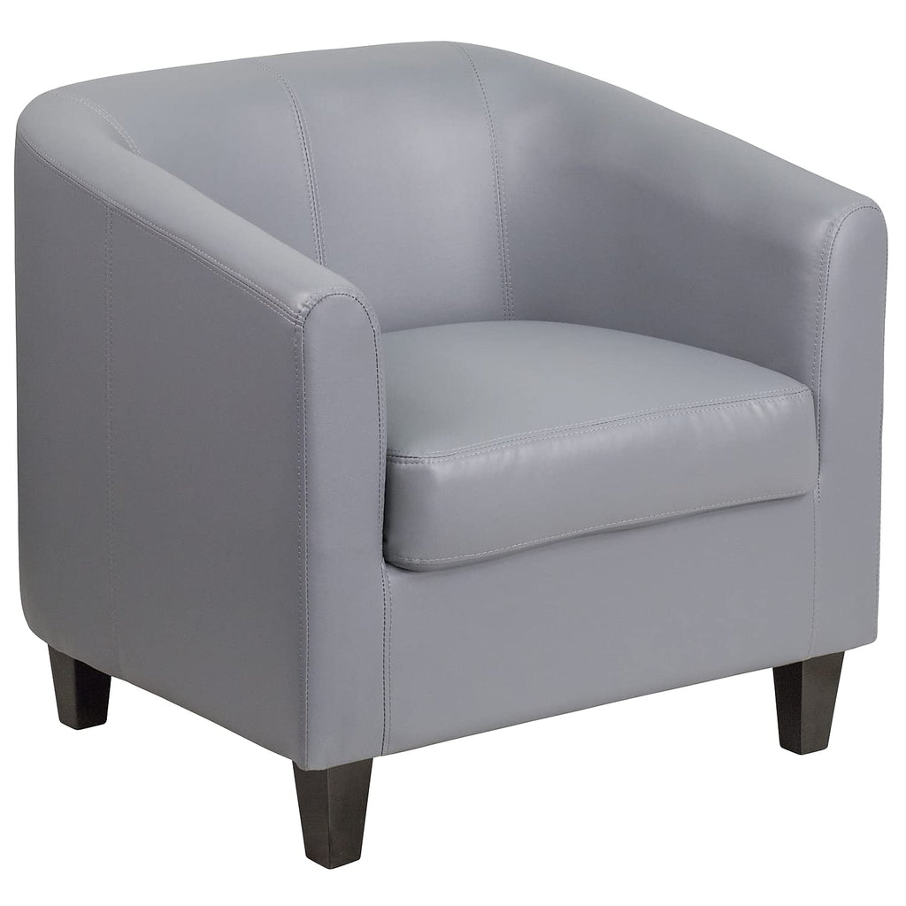Flash Furniture Katie Gray LeatherSoft Lounge Chair