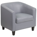 Flash Furniture Katie Gray LeatherSoft Lounge Chair