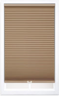 DEZ FURNISHINGS QELTWT670360 Cordless 1.5 Blackout Cellular Shade, 67W x 36H, Latte
