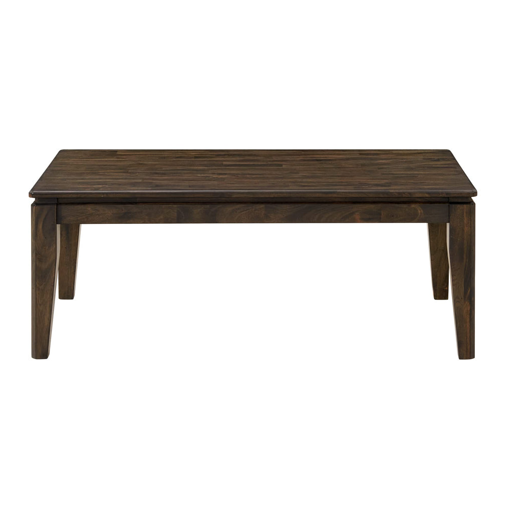 Intercon Kauai 50" Wide Coffee Table with 4 Legs, Brushed Mango Wood Furniture