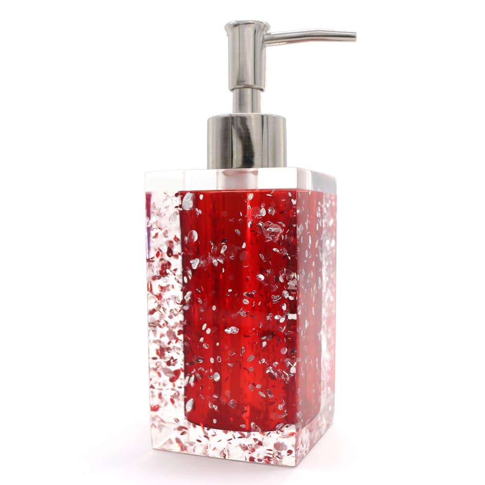 Luant Bathroom Decoration Resin Lotion Soap Dispenser Pump For Kitchen Or Countertops