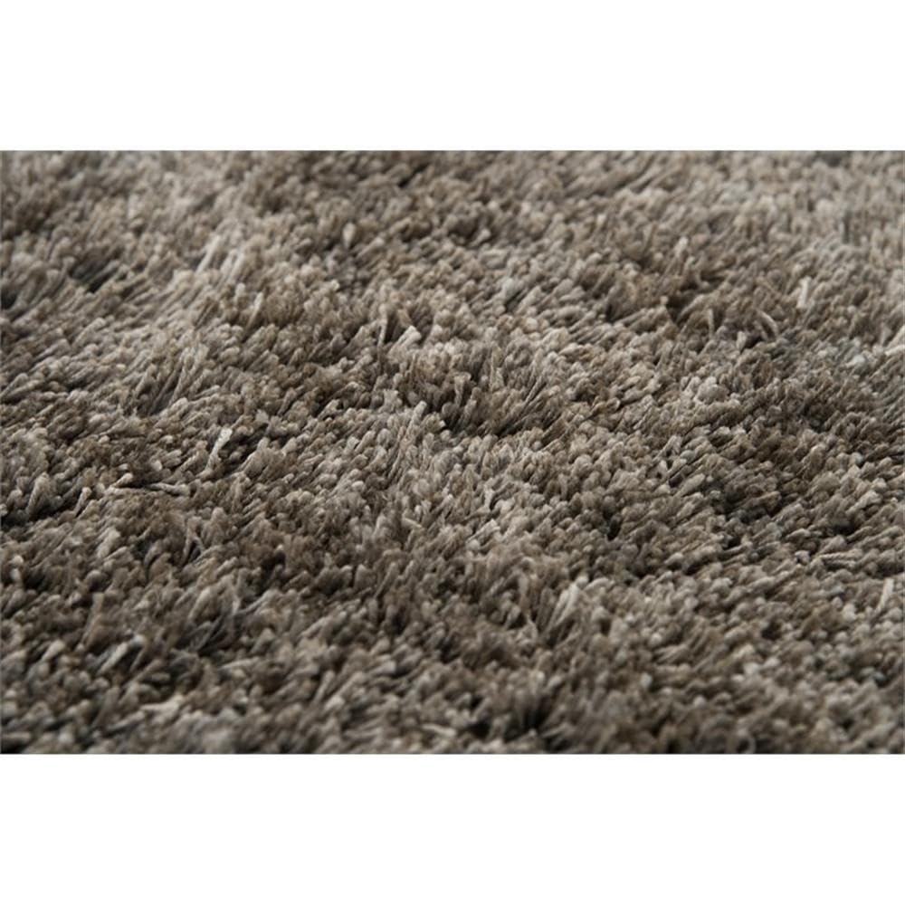 Rizzy Home Alora Decor Oregon 5'X7'6" Solid Shag Beige/Tone On Tone Tufted Area Rug