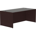 Lorell, LLR18206, Espresso Laminate Desk, 1 Each