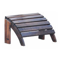 Shine Company Classic Ottoman, Burnt Brown