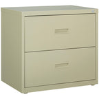 Lorell 2-Drawer Lateral File, 30 by 18-5/8 by 28-1/8-Inch, Putty