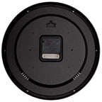 Adalene 10 Inch Large Atomic Wall Clock - Black Wall Clock Atomic - Battery Operated Wall Clock For Office, Kitchen, Bedroom, Ba