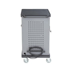National Public Seating, Duet Charging Cart, Width 28 In, Height 38.25 In, Depth 22 In, Model# Dcc