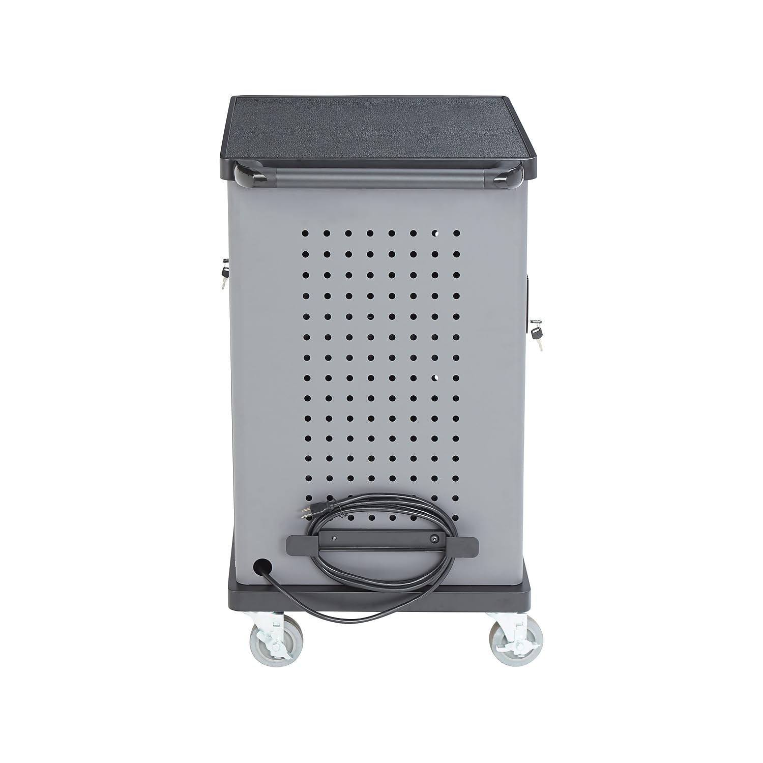 National Public Seating, Duet Charging Cart, Width 28 In, Height 38.25 In, Depth 22 In, Model# Dcc