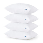 Bedsure Soft Pillows Queen Size Set Of 4 - Hotel Quality Queen Size Bed Pillows 4 Pack For Sleeping, Soft And Supportive Filling For Side, Back Sleepers (19'X28')