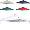 Scocanopy Replacement Top With Air Vent For 10X10 Pop Up Canopy Straight Legs Frame, Canopy Cover Only, (White)