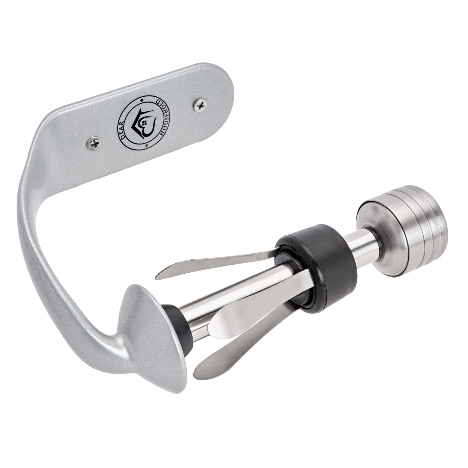 Bathroom Toilet Paper Holder Wall Mount Design - Stainless Steel Toilet Tissue Holder with Simple One Handed Operation - Easy to