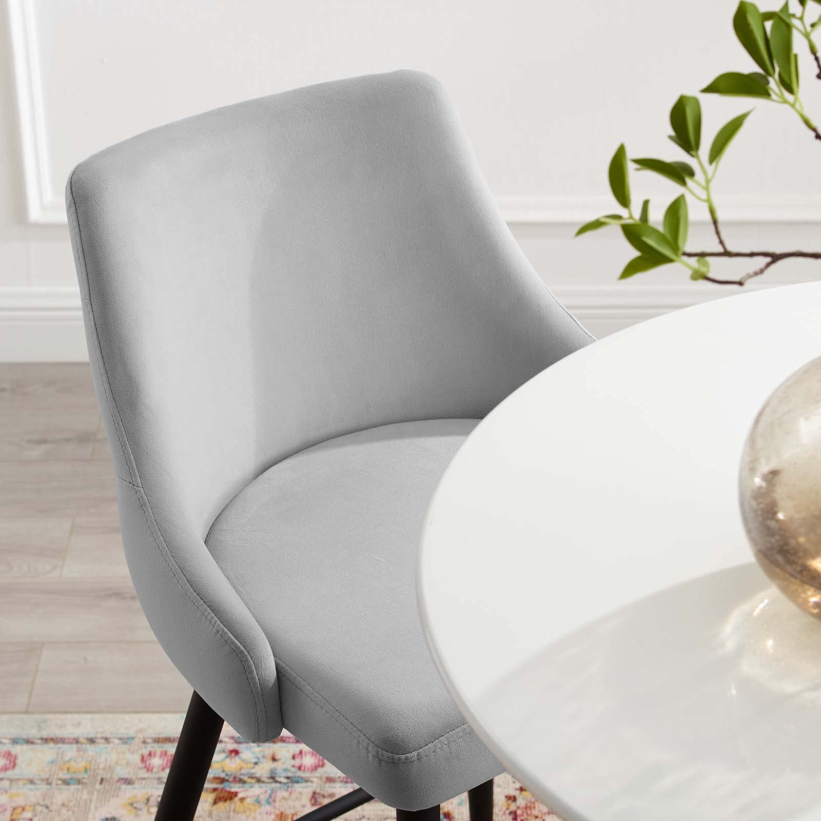 Modway Adorn Performance Velvet Counter Stool