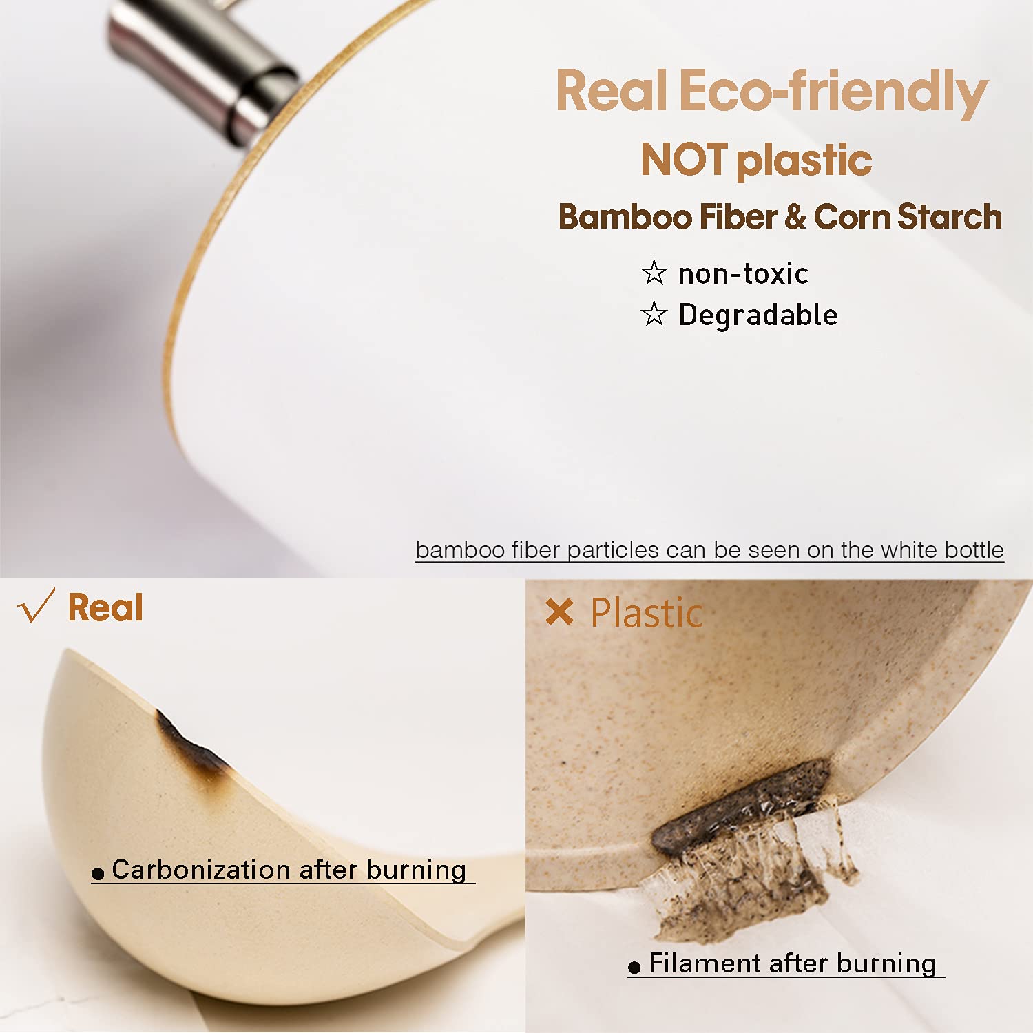 Sansnow 7Oz / 200Ml Cool Hand Soap & Lotion Dispenser Eco-Friendly Material, Black/S