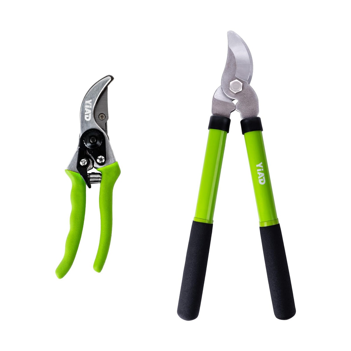 Yiad Loppers For Tree Trimming, Garden Shears Set-Heavy Duty Branch Cutter Pruning Shears Set, Labor Saving And Durable Garden C