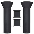 [2 Pack] Patio Heater Covers With Zipper And Storage Bag,Waterproof,Dustproof,Wind-Resistant,Sunlight-Resistant,Snow-Resistant,B