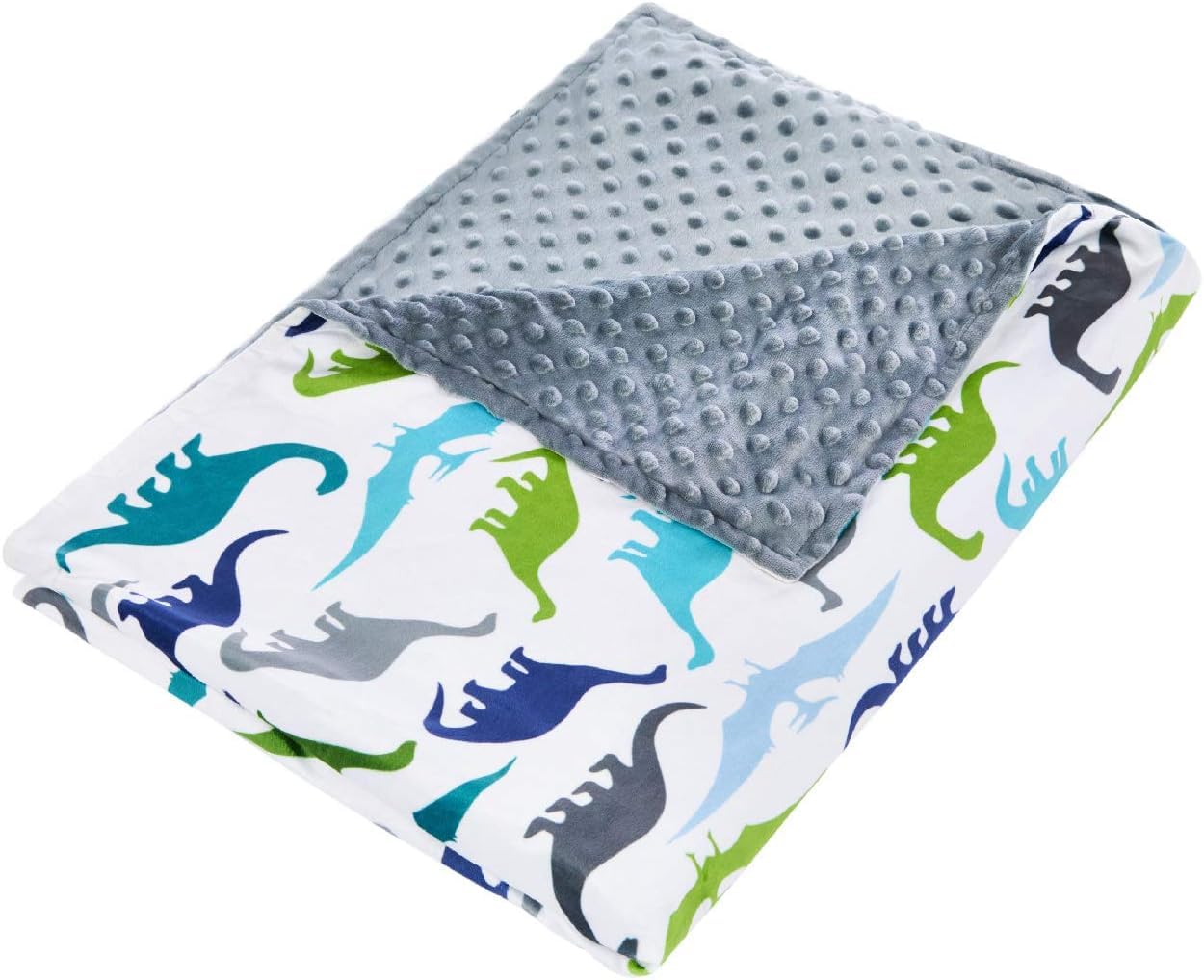 Ynm Duvet Cover For Weighted Blankets (Dinosaur, 36'X48')