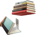 ROLLYWARE Metal Unique Design Invisible Book Shelf Floating Book Shelve Wall Mountad Shelf Holder Hanging Home Storage Rack For 