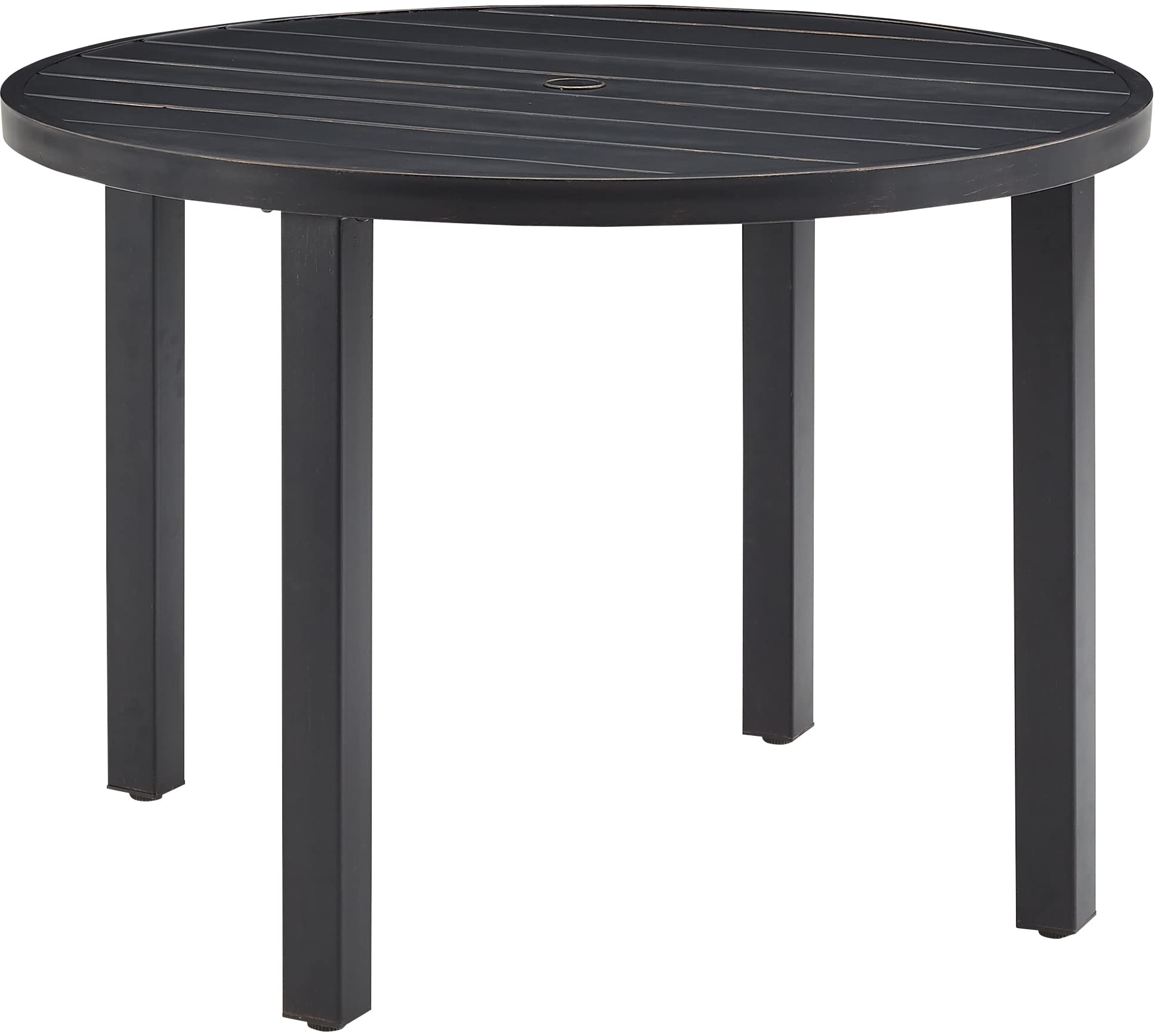 Kaplan 42" Round Outdoor Dining Table - Thumbnail 2