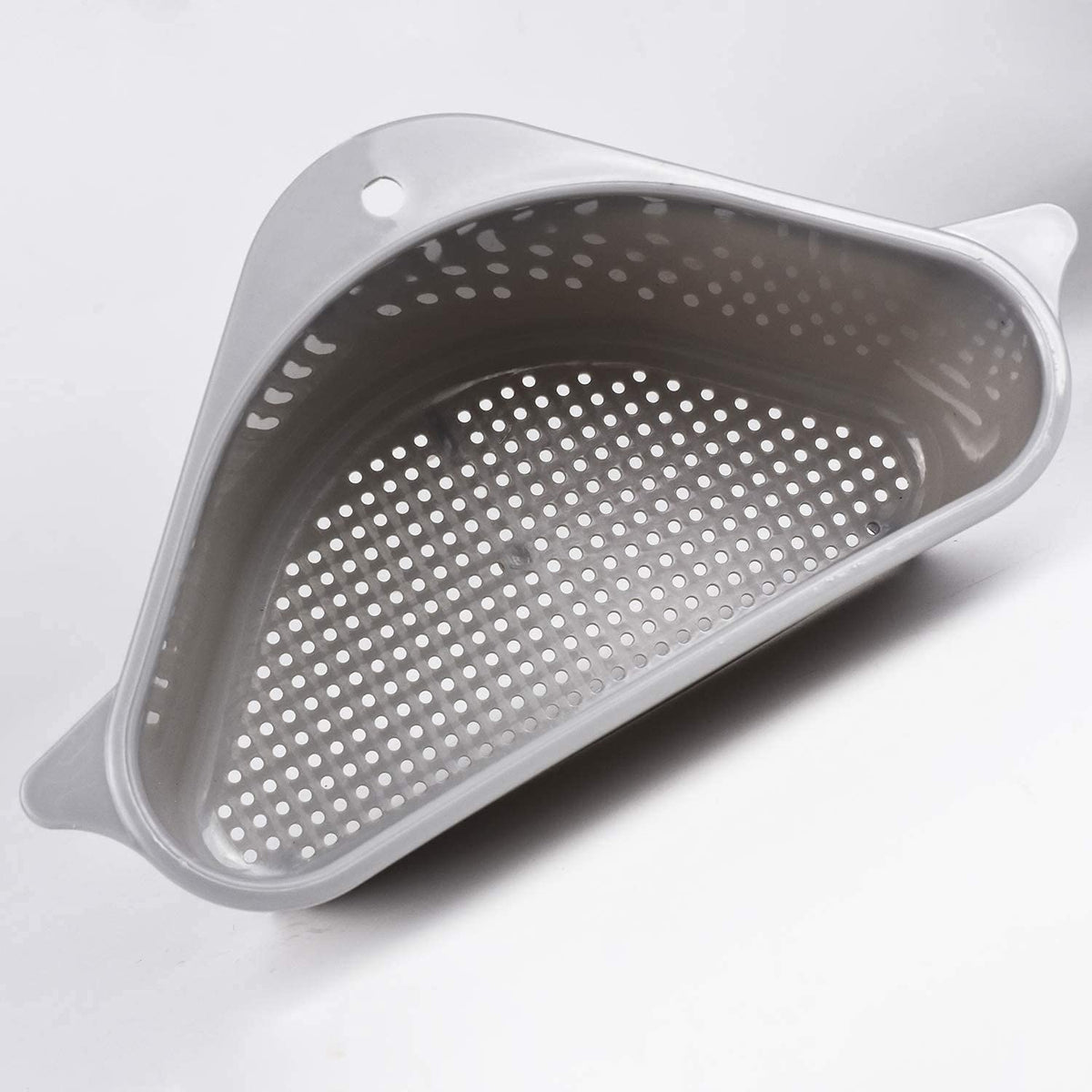 COSKIRA Sink Basket, Triangular Multifunctional Drain Shelf Sink Storage Rack Kitchen Sucker Storage Holder Bathroom Support Cor