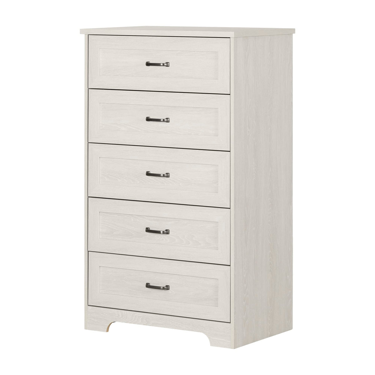 South Shore Prairie 5-Drawer Chest, Winter Oak