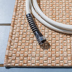 Safavieh Courtyard Collection Accent Rug - 2'3' X 5', Natural & Cream, Non-Shedding & Easy Care, Indoor/Outdoor & Washable-Ideal For Patio, Backyard, Mudroom (Cy8521-03012)