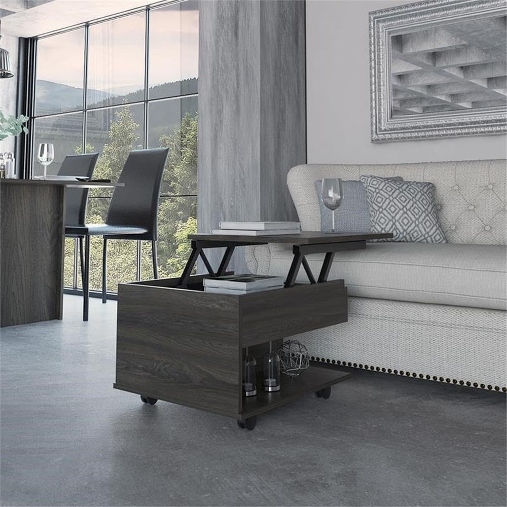 TUHOME Luanda Lift Top Coffee Table - Thumbnail 2