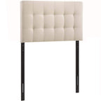 Modway Lily Twin Upholstered Fabric Headboard - Ivory