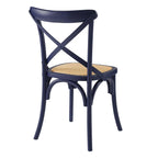 Modway Gear, Two Dining Side Chairs, Midnight Blue (Pack Of 2)