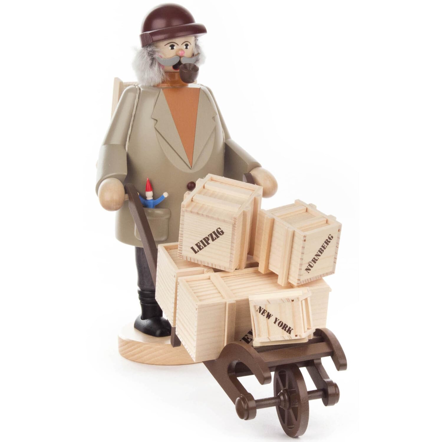 Alexander Taron 146-100 Dregeno Smoker-Incense Burner Is A Limited Edition Of 100 Pieces, Brown