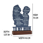 Mom Gifts For Mothers Day From Son, Birthday Gifts For Mom From Son, Mothers Day Sign Gifts For Mom From Son, Acrylic Hug Sign