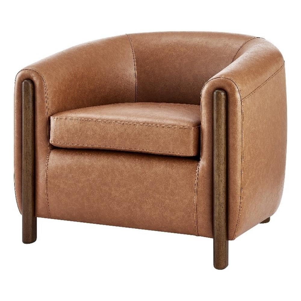 npd furniture and more Ruth PU Accent Arm Chair