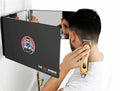 The 360 Mirror - 3 Way Mirror for Self Hair Cutting - Adjustable Trifold Barber Mirror to Cut Your Own Hair - Tri Fold Self Hair