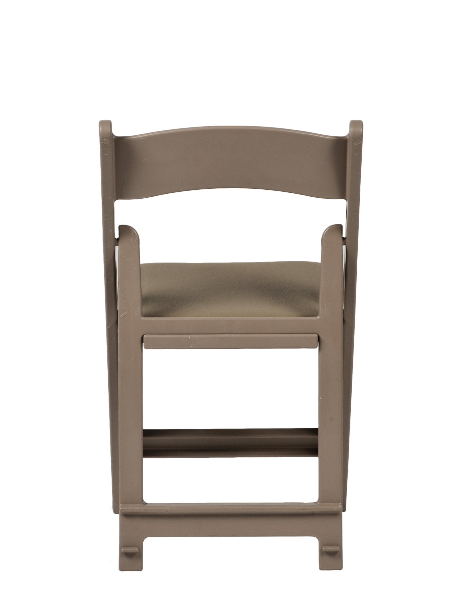 Commercial Seating Products Resin Sand Beige Folding Chairs, 1-Pack