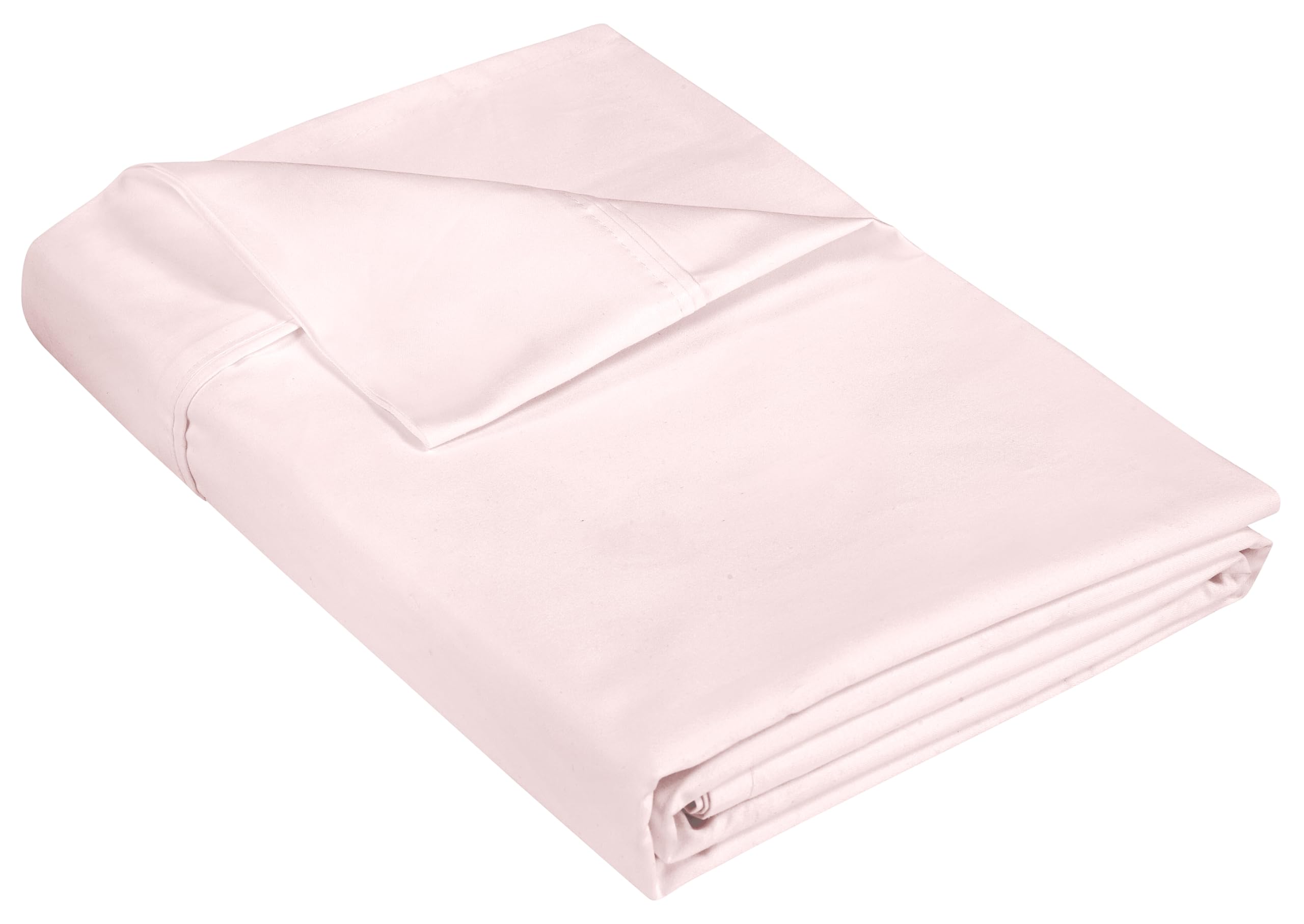 400 Thread Count 100% American Grown Cotton Flat Sheet - Cooling Sheets - Full Sheets - Luxury Sateen Weave - Full Flat Sheet So