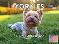 Yorkie Calendar 2025 Yorkshire Terrier Monthly Wall Calender 12 Month | American Made In The Usa