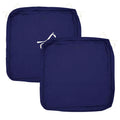 Oslimea Outdoor Patio Cushion Covers Replacement 20X20X2 Inch 2Pack Patio Furniture Cushion Seat Cover Waterproof Washable Sofa