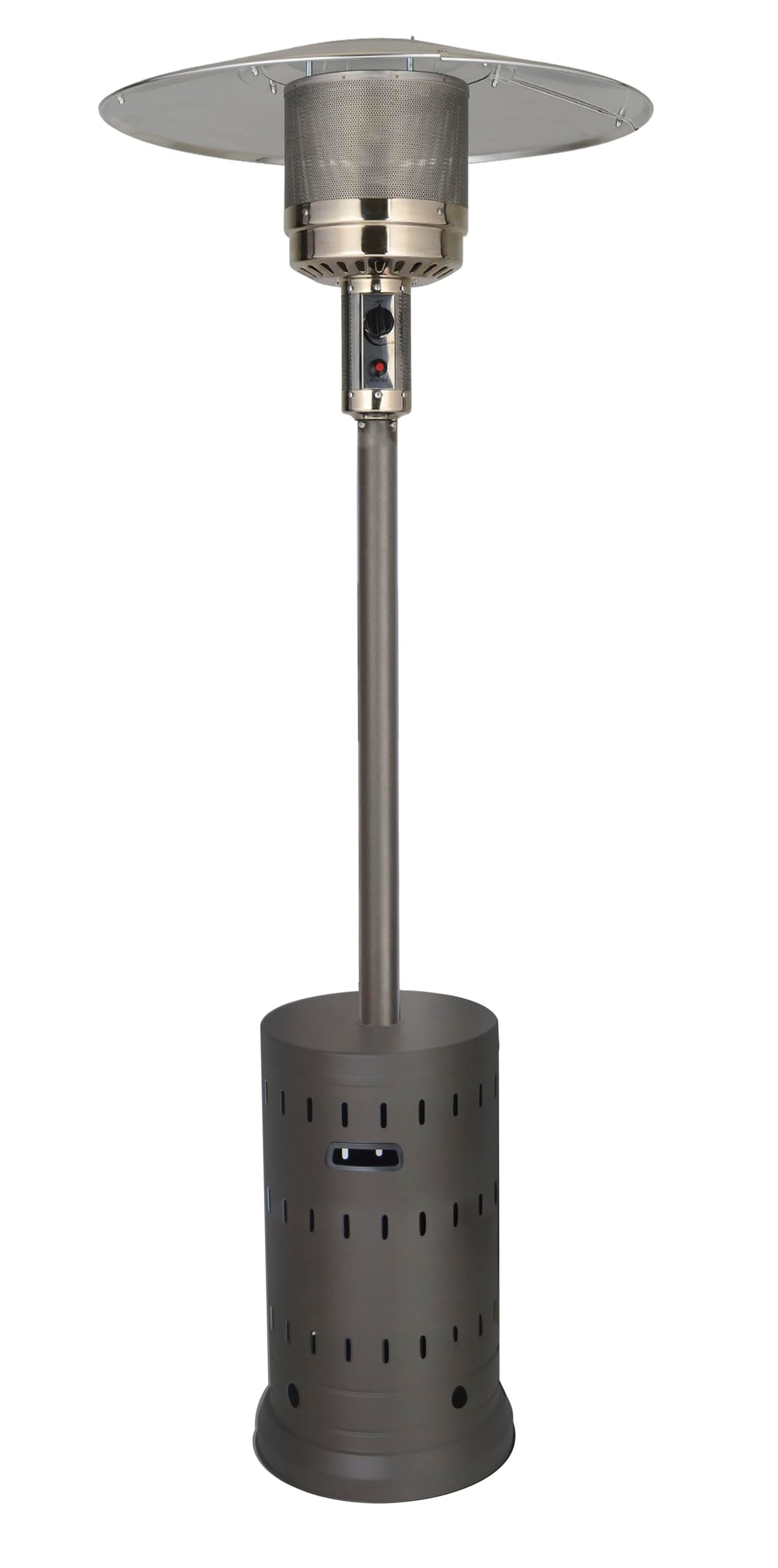 Golden Flame Outdoor Natural Gas Patio Heater  45,000 Btu  Xl-Series  Anti-Tilt And Safety Shut-Off  Residential And Commercial