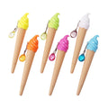 Yarrkc 12 Pack Ice Cream Cone Pen Favors Pencil Birthday Party Decoration 5 Inch Ice Cream Cone Writing Pens For Birthday Party