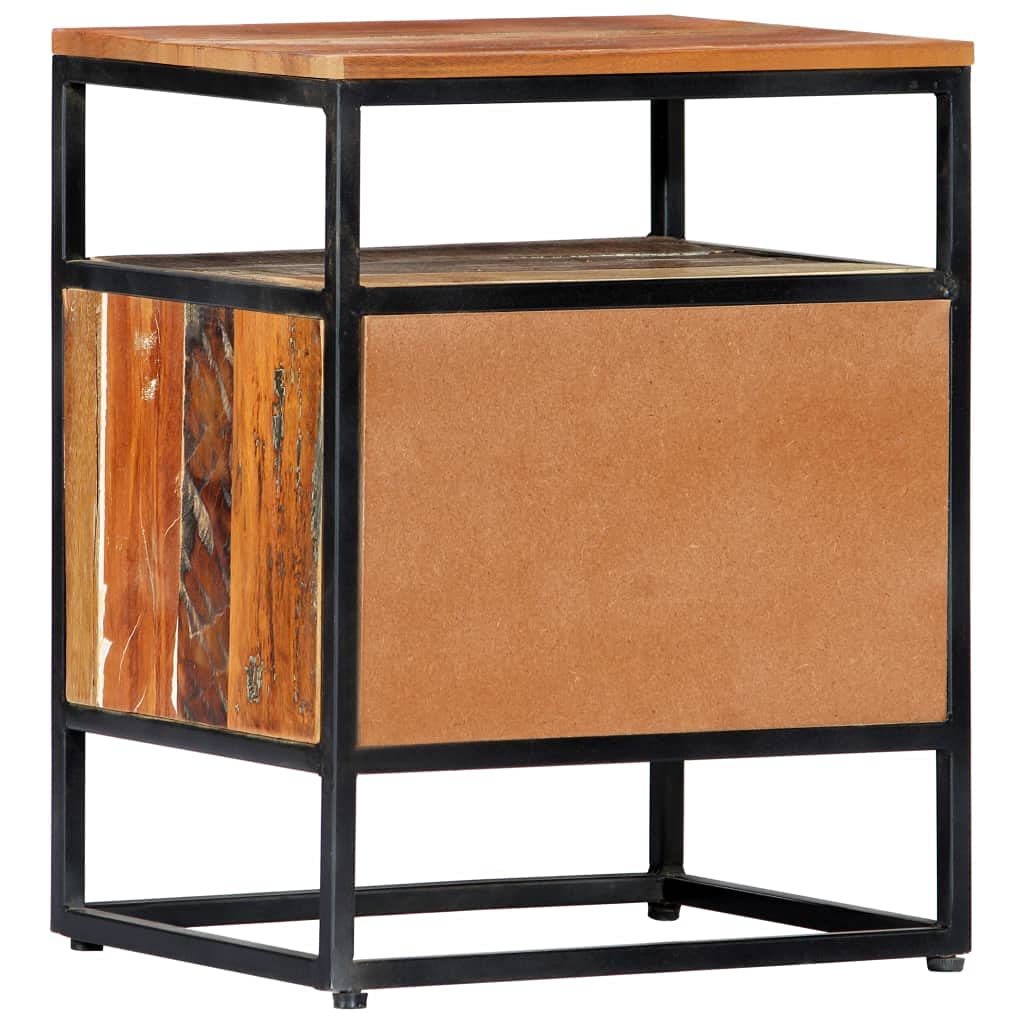 vidaXL Mid-Century Elegant Bedside Cabinet/Nightstand