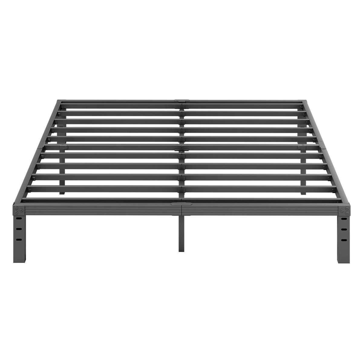 Furnitui 12 Inch High King Size Bed Frame Platform, Metal King Bed Frame No Box Spring Needed, Easy Assembly, Noise Free, Sturdy