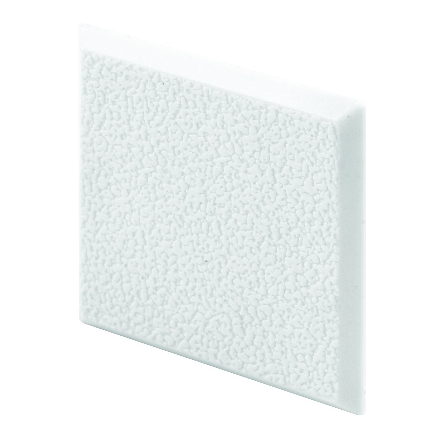 Prime-Line Mp10866 Wall Protector, 2 In. X 2 In. Squares, Rigid Vinyl, White, Textured (5 Pack)