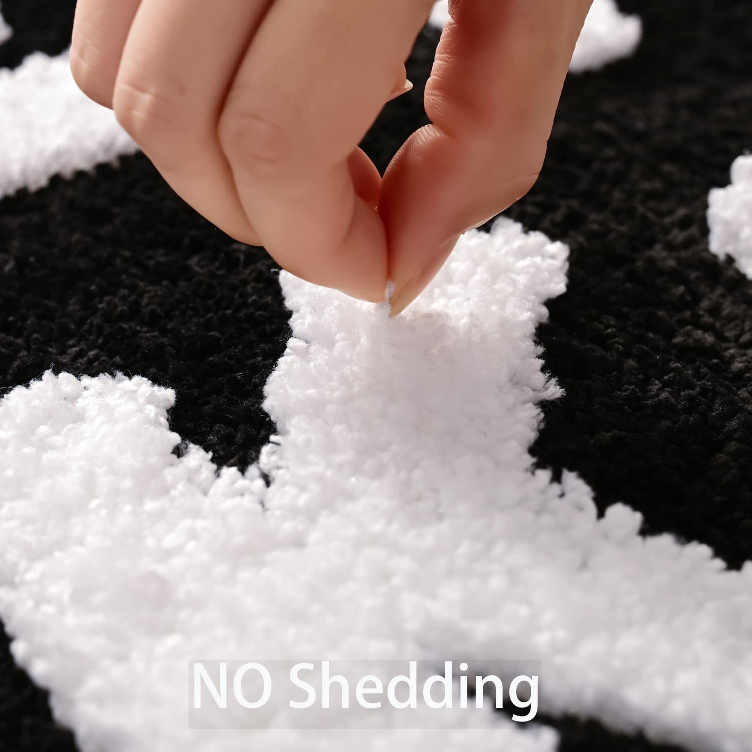 Qjhomo Get Naked Bath Mat Cute Black And White Bathroom Rugs Funny Non Slip Bathtub Decor Mats Super Absorbent Floor Carpet Mach