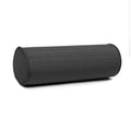 Sherry Kline Sunrise Indoor/Outdoor Neck Bolster Corded Edge Filled Pillow Charcoal Grey 6'X18' Set Of 2