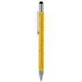 Xtreme 6-In-1 Stylus: Touchscreen Stylus, 4' Ruler, Level, Ballpoint Pen, Flathead And Phillips Screwdriver