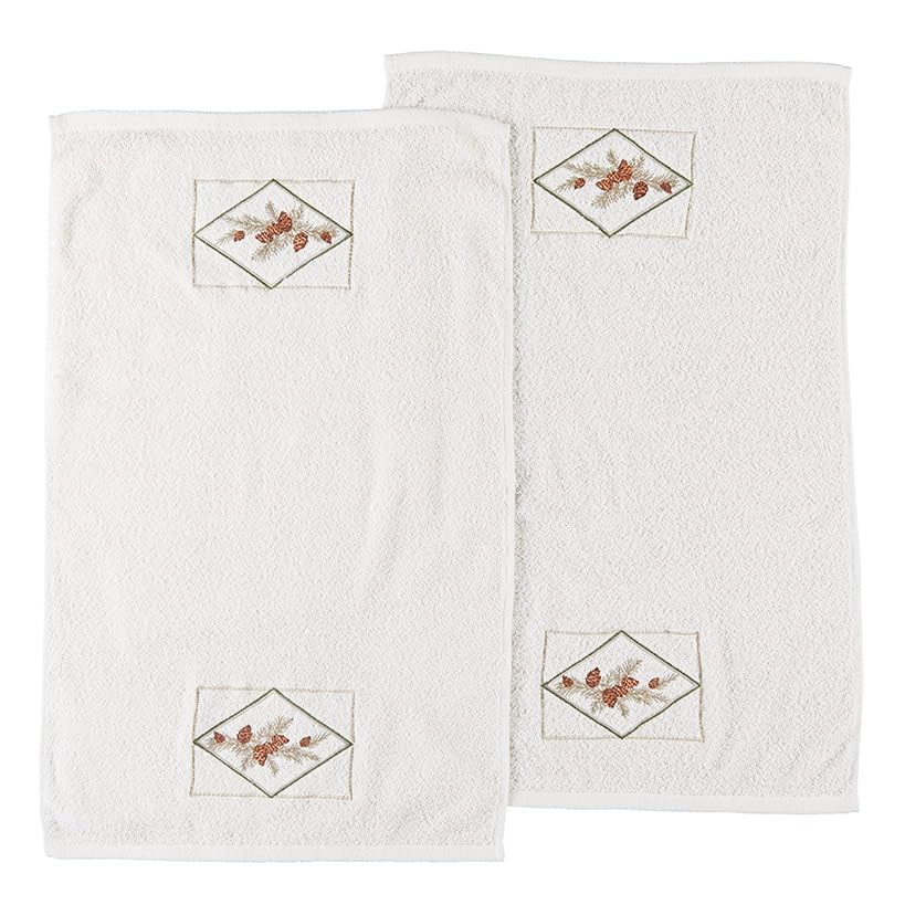 Pine Cone Kitchen Collection  Set of 2 Towels