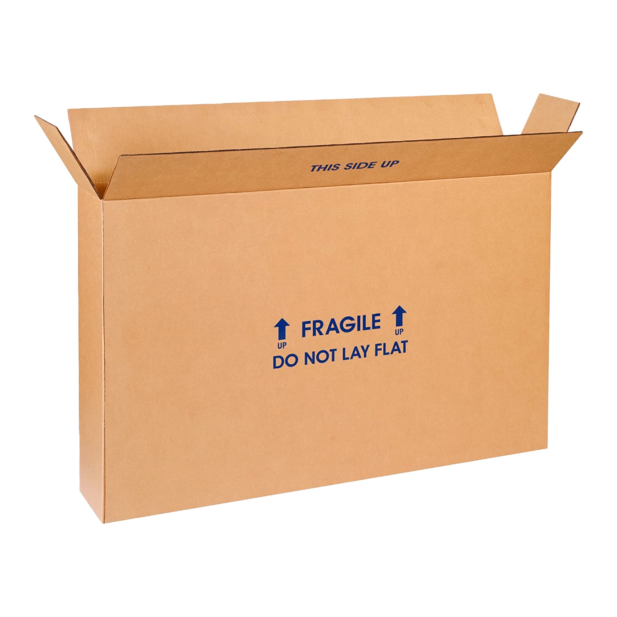 Partners Brand 28X6X20 Corrugated Cardboard Boxes, 6'L X 4'W X 2'H, Pack Of 5 | Shipping, Packaging, Moving, Storage Box For