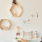 4 Pcs Safari Animal Wall Hooks Decorative Wall Hooks Kids Wall Hooks Decorative Wooden Jungle Animal Wall Hooks Animal Nursery H