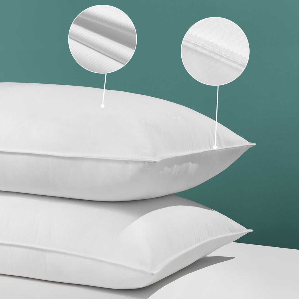 Harborest King Size Bed Pillows Set Of 2 - Luxury Hotel Collection Down Alternative Pillows For Sleeping, 20 X 36 Inches
